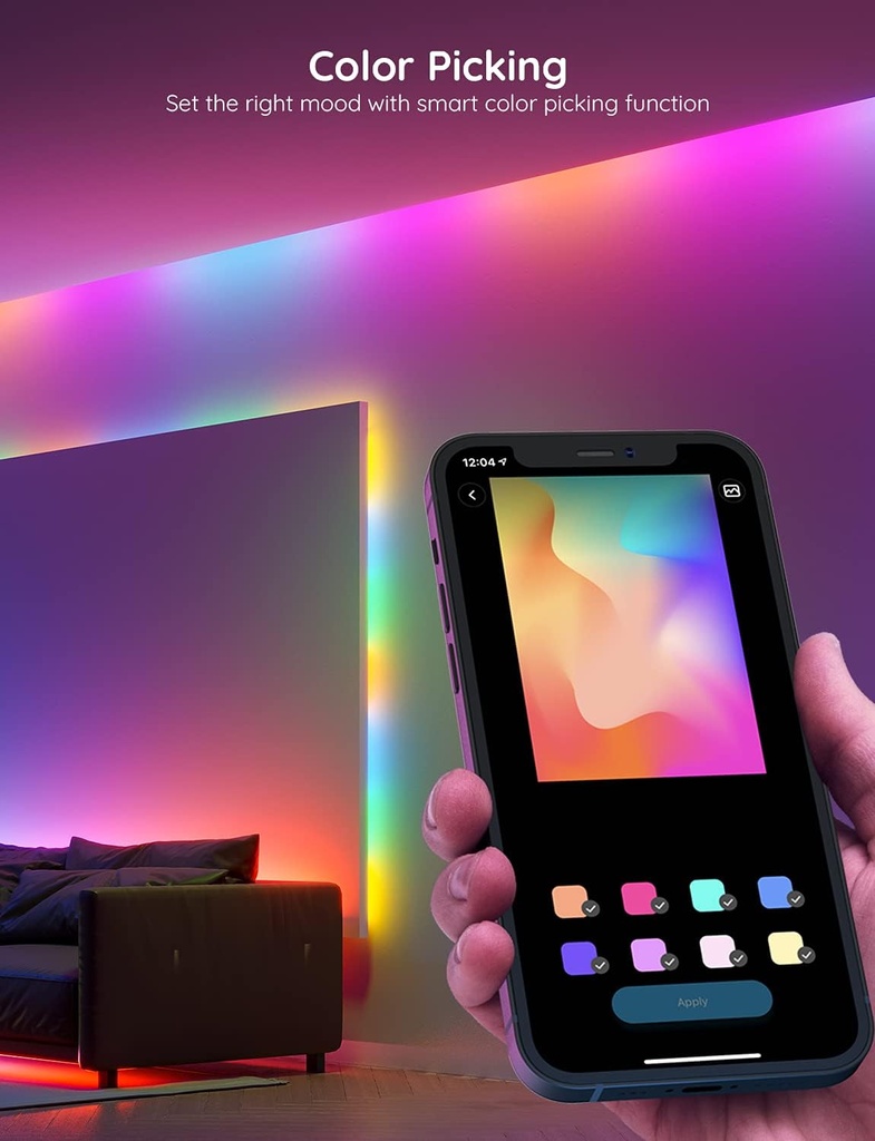 Tira LED Inteligente Govee 20mts