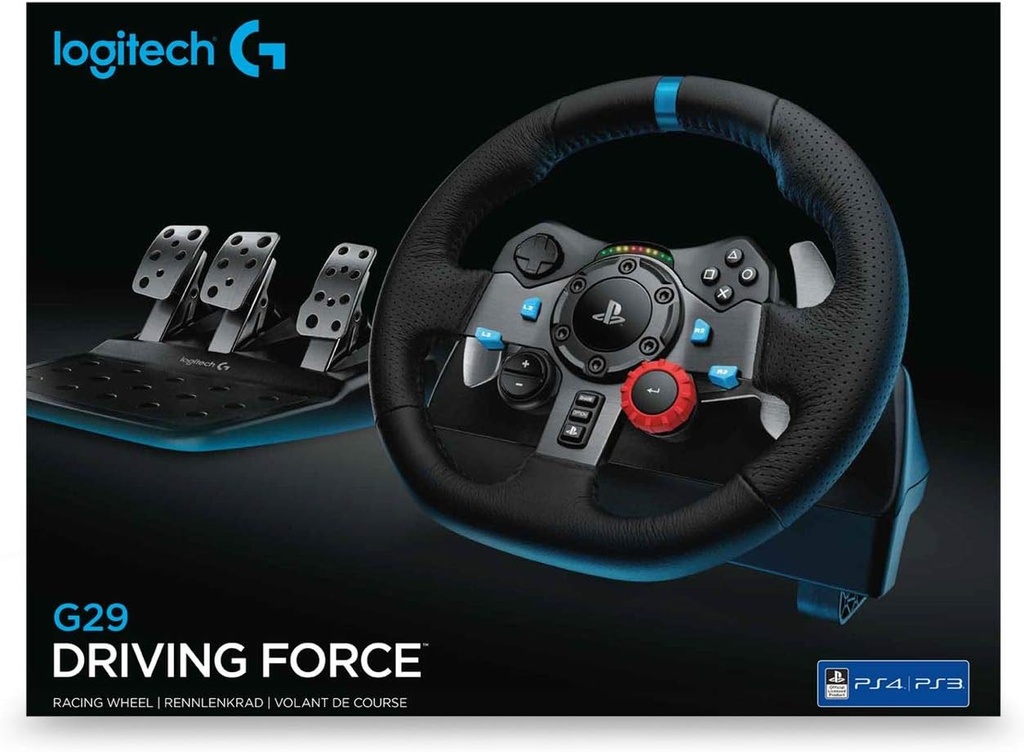 Volante para juegos de carrera Logitech G29 PS5