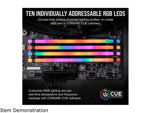 CORSAIR Vengeance RGB Pro 32GB (2 x 16GB) 288-Pin DDR4 SDRAM DDR4 3600 (PC4 28800) Intel XMP 2.0 Desktop Memory Model