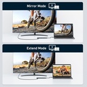 Acer Hub USB C 5 en 1 con HDMI 4K, entrega de energía de 100 W, 3 puertos de datos USB