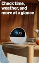 Amazon Echo Spot (2024) Parlante/Despertador Inteligente Con Alexa – Blanco Glaciar