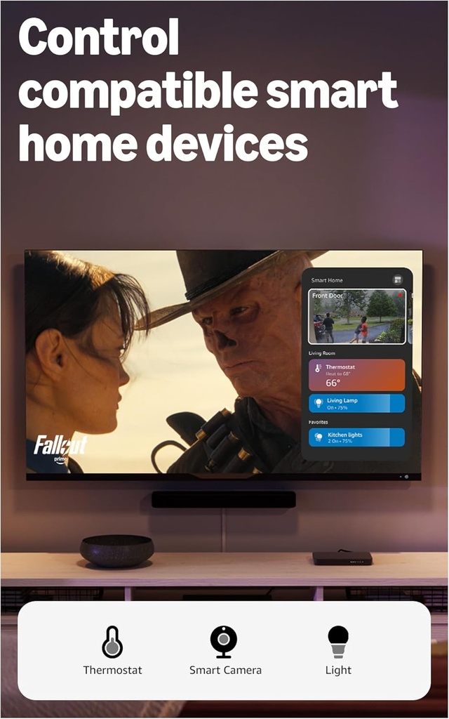 Amazon Fire TV Stick 4K (modelo más reciente), con búsqueda de Fire TV con IA, Wi-Fi 6, streaming de más de 1.5 millones de películas y series, TV en vivo y gratis