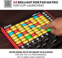 AKAI Professional APC MINI MK2- Controlador de almohadilla MIDI USB