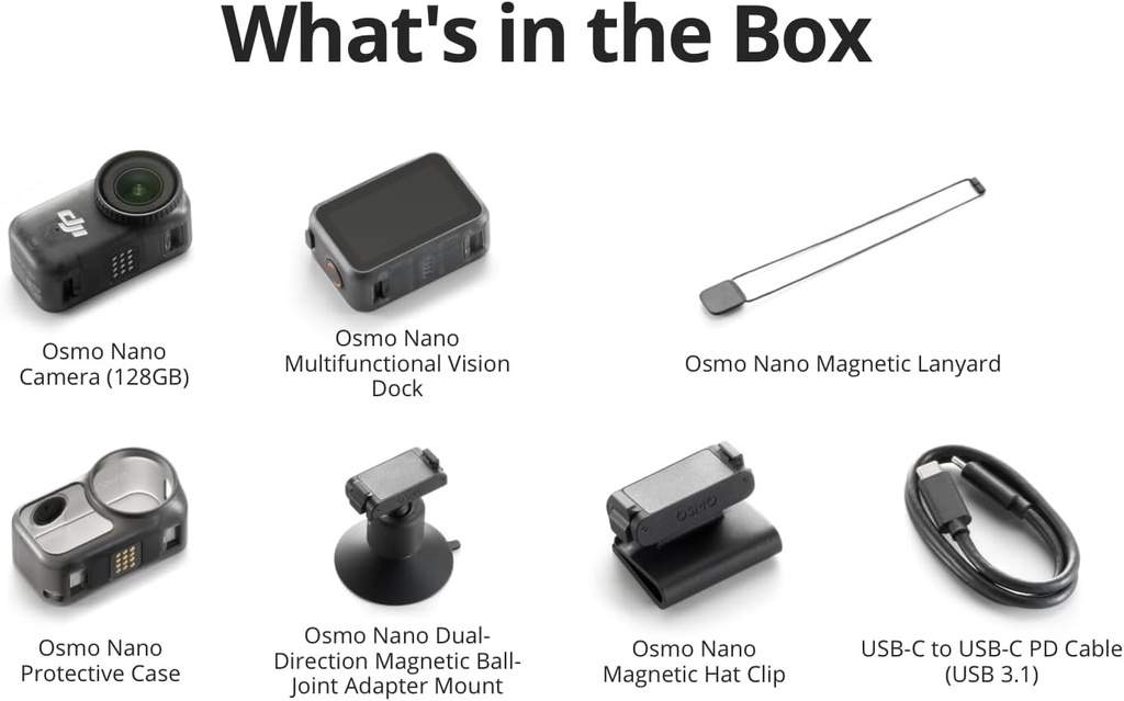 DJI Osmo Nano Standard Combo (128GB)