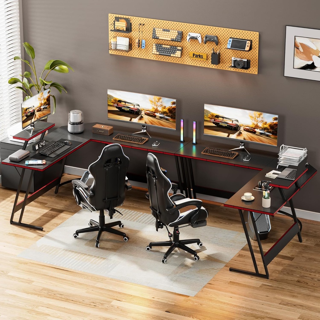 Escritorio Gamer Homall - En Forma de L de 51" - 130x50cm