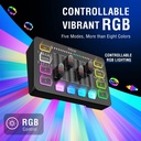 FIFINE Paquete de equipos de juego, juego de micrófono dinámico XLR/USB para juegos con mezclador de audio para grabación de podcasts, video vocal, juego de jugadores RGB con atenuador de