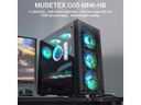 Case MUSETEX ATX PC G05MN6-B, Black