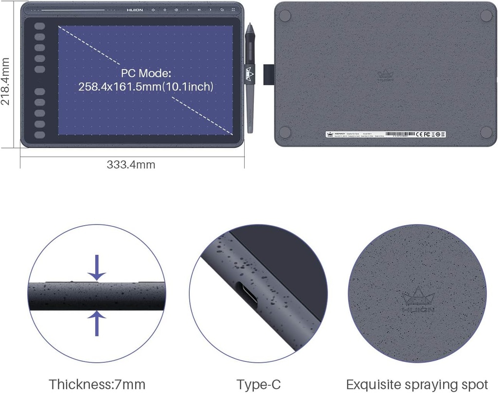 Tablet De Dibujo Grafico Huion HS611