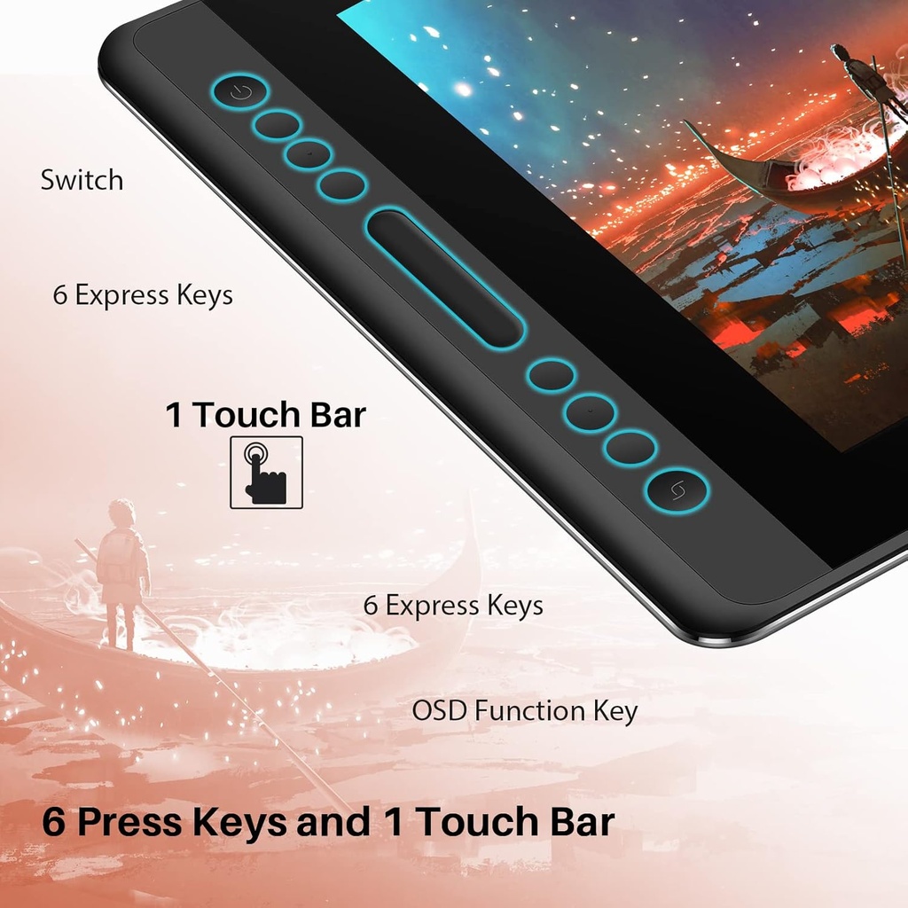 Tablet De Dibujo/Diseño - HUION KAMVAS Pro 16