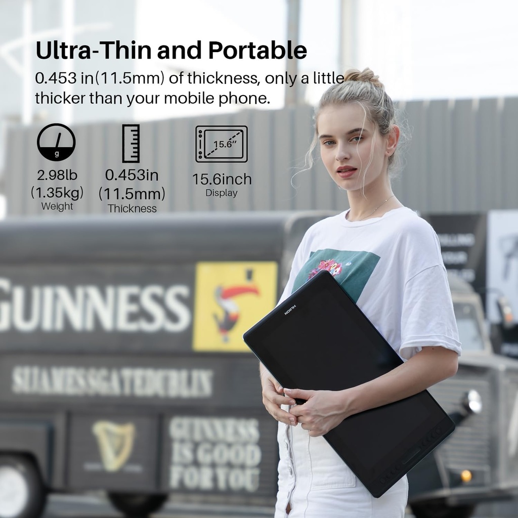 Tablet De Dibujo/Diseño - HUION KAMVAS Pro 16