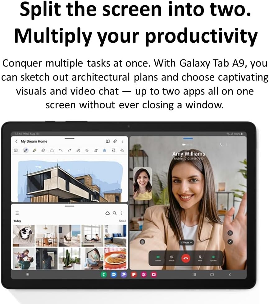 Tablet SAMSUNG Galaxy Tab A9 Color Plateado 8.7" - 64GB