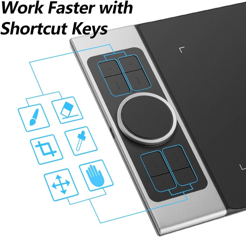 Tableta de dibujo ultrafina, XP PEN Deco Pro Medium 11 x 6 pulgadas
