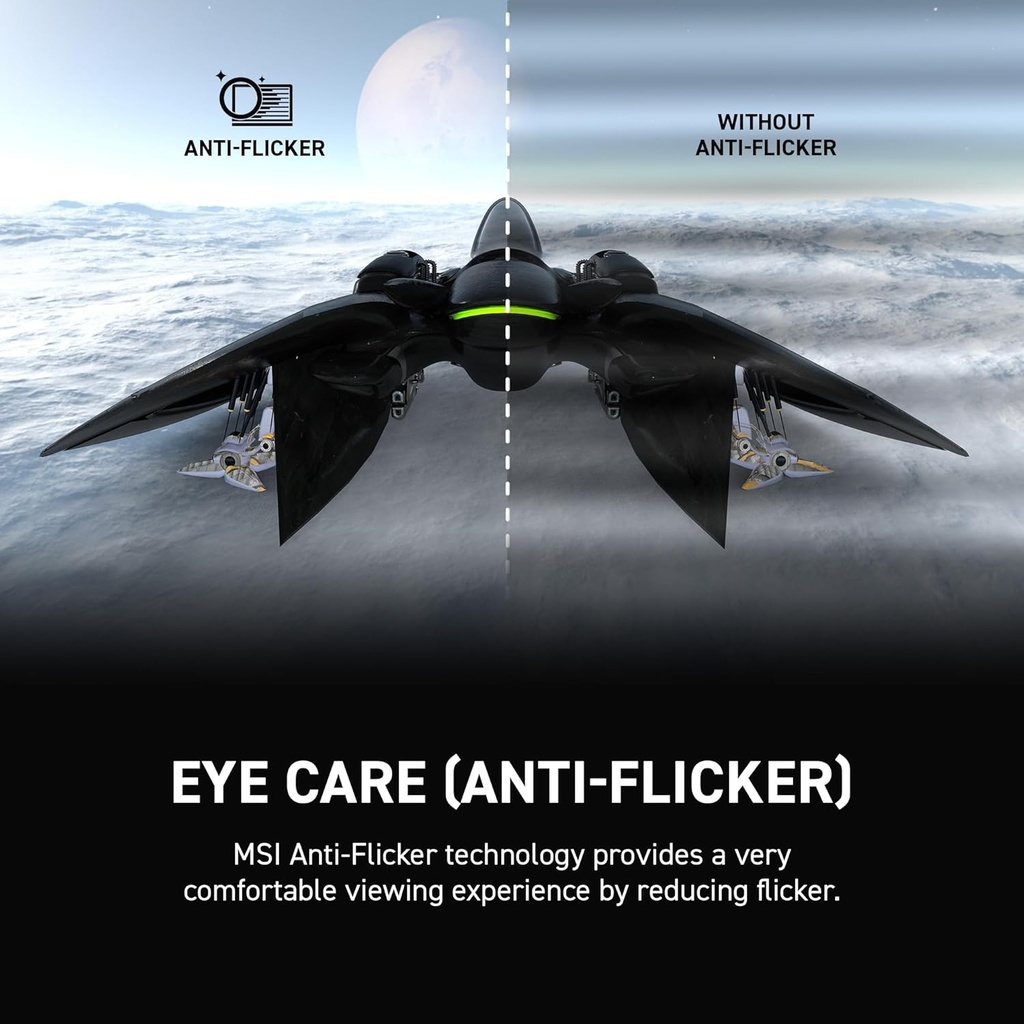 MSI 27" 180 Hz Monitor de Juegos Rápido VA QHD FreeSync (AMD Sincronización Adaptativa) 80% Adobe RGB / 80% DCI-P3 / 105% sRGB MAG 27CQ6F 