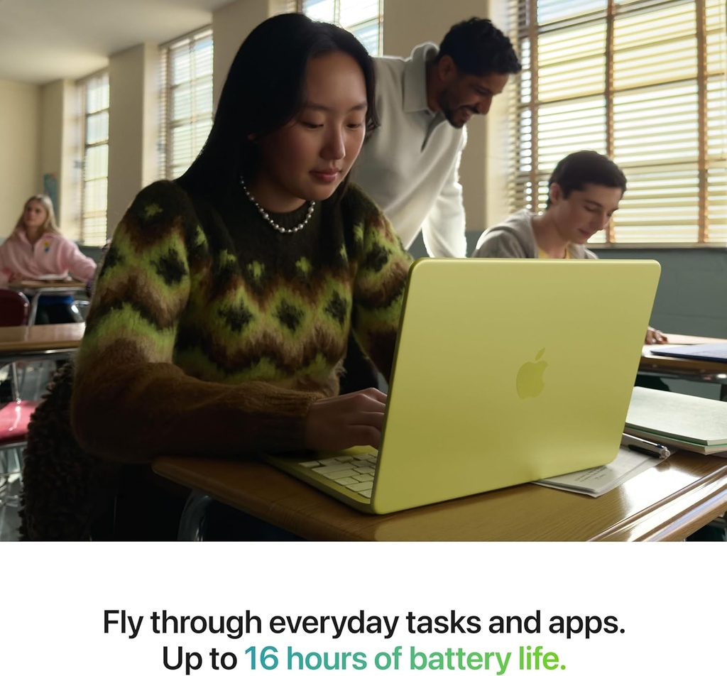 Apple Laptop MacBook Neo 2026 de 13 pulgadas con chip A18 Pro: diseñada para inteligencia artificial y Apple Intelligence, pantalla de retina líquida, memoria unificada de 8 GB, almacenamiento SSD de 512 GB