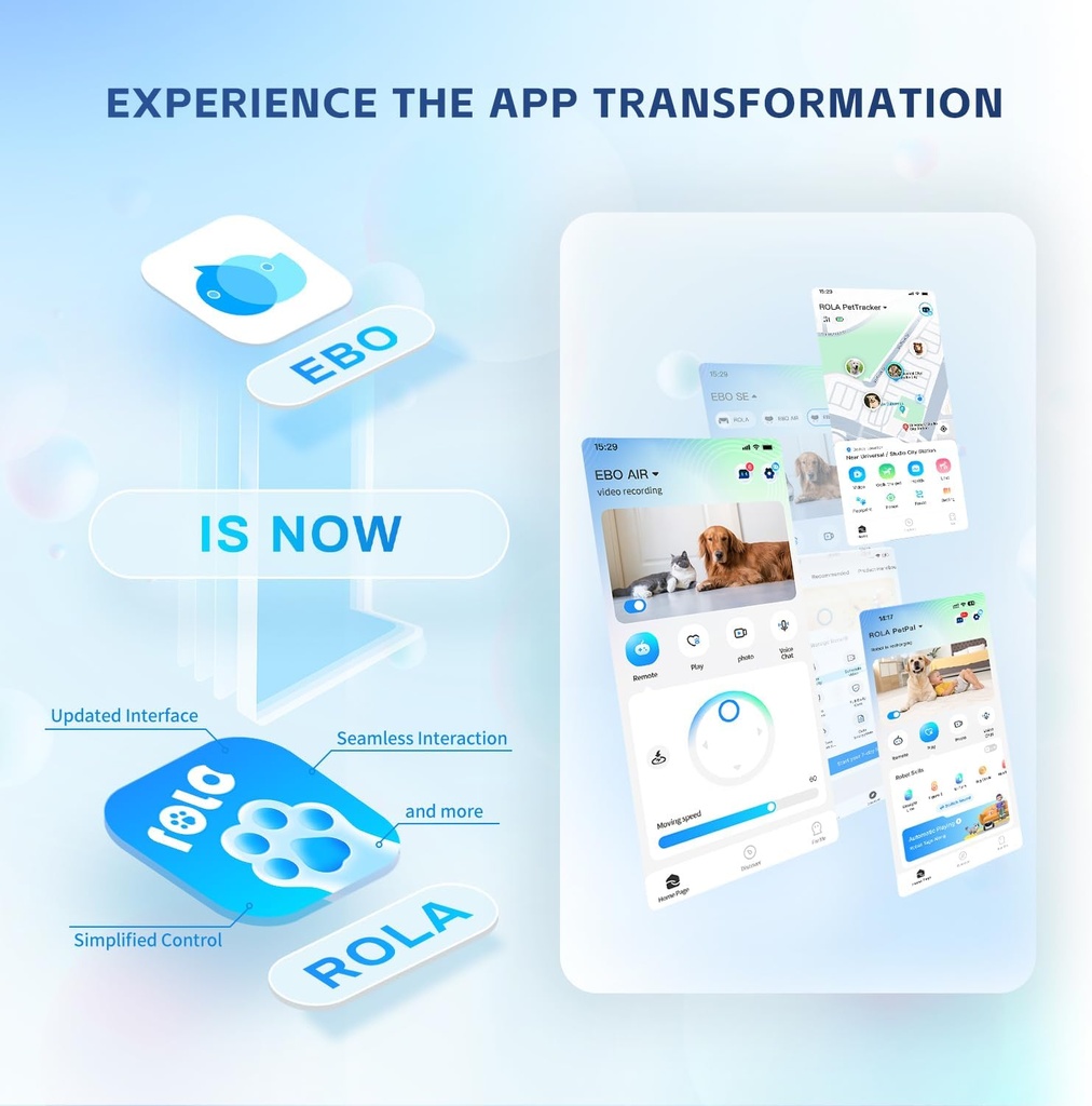 Enabot Cámara de seguridad para el hogar EBO SE