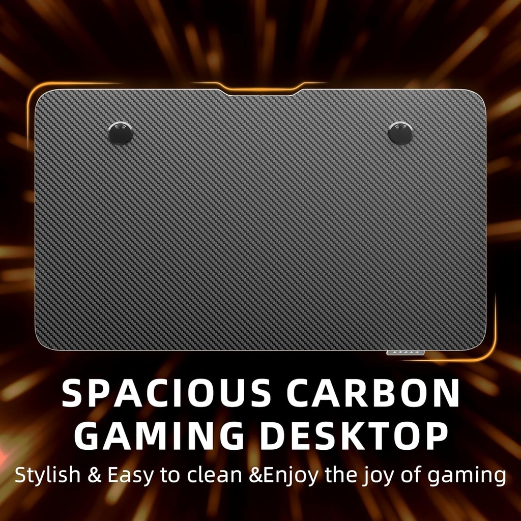 Escritorio Electrico Altura Ajustable FURMAX - 55"x24" - Negro (4046)