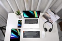 Keychron Teclado mecánico inalámbrico K2 75% Layout RGB Bluetooth con interruptor marrón Gateron G Pro, anti fantasma/N-Key Rollover, teclado compacto de 84 teclas USB con cable para juegos para Mac Windows-Versión 2 