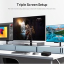 Beelink Mini PC SER5 MAX, AMD Ryzen 7 6800H (6 nm, 8C/16T) hasta 4.7 GHz, mini computadora de 32 GB LPDDR5 RAM 1 TB M.2 PCIe 4.0 SSD, Micro PC 4K @60Hz Triple Display/WiFi6/BT5.2/2.5Gbps/HTPC/W-11 Pro 