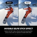 Insta360 X5 Paquete Esencial - Cámara de acción 8K 360° impermeable, líder en poca luz, efecto de palo de selfie invisible, lente resistente y reemplazable, batería de 3 horas