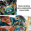 LEGO Editions - Balón de fútbol – Juguete de construcción para niños – Decoración deportiva coleccionable para niños y niñas, a partir de 10 años – Incluye micro estadio – Idea de regalo para cumpleaños – 43019