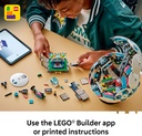 LEGO Editions - Balón de fútbol – Juguete de construcción para niños – Decoración deportiva coleccionable para niños y niñas, a partir de 10 años – Incluye micro estadio – Idea de regalo para cumpleaños – 43019