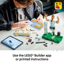 LEGO Editions Lionel Messi - Juego de coleccionista, juguete de construcción para niños, coleccionable de fútbol, decoración deportiva para niños y niñas, a partir de 12 años, idea de regalo para
