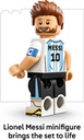 LEGO Editions Lionel Messi - Soccer Highlights - Building Set for Boys & Girls, Ages 10+ - Collectible Soccer Gift with Plaque - Kids Bedroom or Shelf Decor - 43011