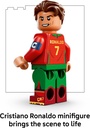 LEGO Editions Cristiano Ronaldo - Soccer Highlights - Building Set for Boys & Girls, Ages 10+ - Collectible Soccer Gift with Plaque - Kids Bedroom or Shelf Decor - 43012