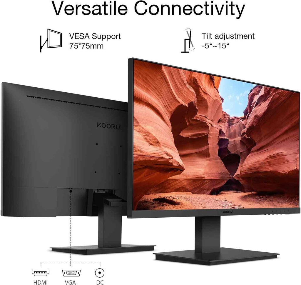 Monitor 24' KOORUI 75 HZ