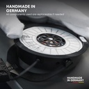 Beyerdynamic DT 990 Pro X - Audífonos de diadema para estudio con cable para mezcla, masterización y edición (abiertos) con cable desmontable, fabricados a mano en Alemania (48 ohmios, negro) 