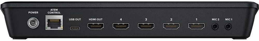 Blackmagic Design ATEM Mini Pro HDMI - Conmutador para transmisión en directo (SWATEMMINIBPR) 