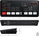 Blackmagic Design ATEM Mini Pro HDMI - Conmutador para transmisión en directo (SWATEMMINIBPR) 