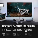 Elgato 4K X - Captura hasta 4K144 con latencia ultrabaja en PS5|Pro, Xbox Series X|S, Nintendo Switch 2, OBS y más, HDMI 2.1, VRR, HDR10, USB 3.2 Gen 2, para transmisión y grabación, PC, Mac | iPad 