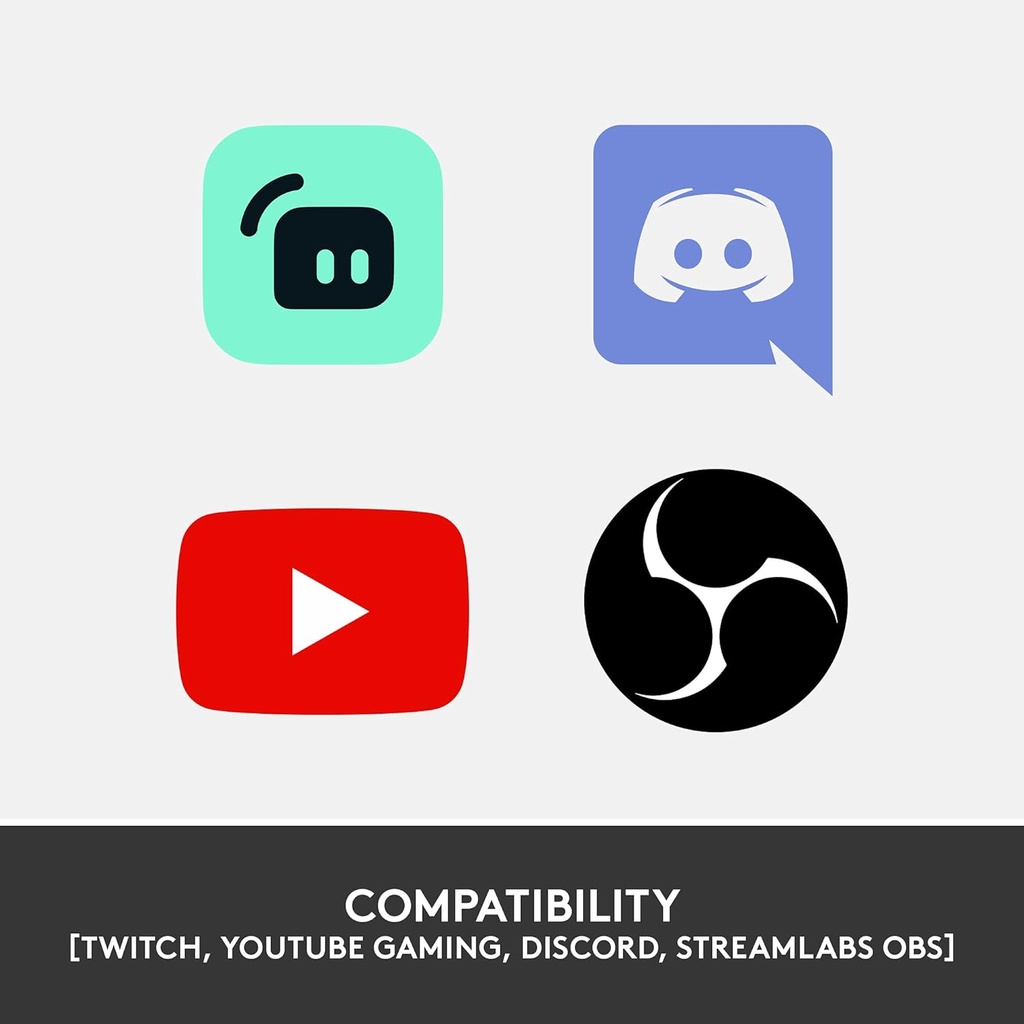 Logitech StreamCam Premium Webcam para transmisión y creación de contenido, Full HD 1080p a 60 fps, funciona con Microsoft Teams, Google Meet, Zoom, nuevo modo GameChat del Nintendo Switch 2, para PC