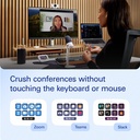 Elgato Stream Deck Neo – 8 teclas personalizables, 2 puntos táctiles, agiliza tareas y flujos de trabajo - Controla Word, Excel, PowerPoint, Teams, Zoom, Spotify y más, configuración de arrastrar y