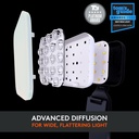 Logitech para Creadores Litra Glow Luz LED Premium para Transmisión en Vivo con TrueSoft, montaje ajustable, iluminación de video para grabar transmisiones, PC/Mac - Grafito