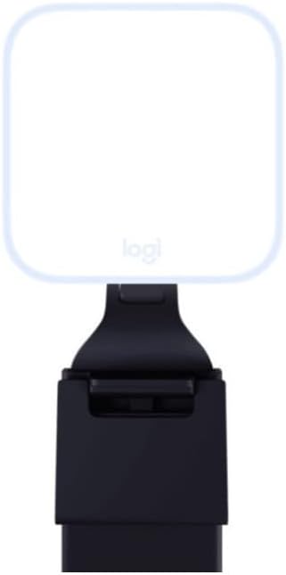 Logitech para Creadores Litra Glow Luz LED Premium para Transmisión en Vivo con TrueSoft, montaje ajustable, iluminación de video para grabar transmisiones, PC/Mac - Grafito