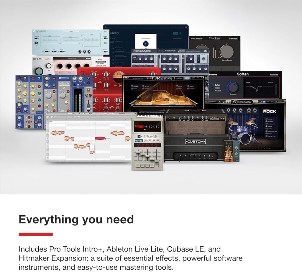 Interfaz de audio USB de 4ª generación Scarlett 2i2 de Focusrite