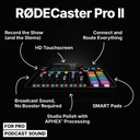 RØDE RØDECaster Pro II Solución de producción todo en uno para podcasting, streaming, producción de música y creación de contenido, color negro 