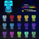 Lampara Gamer Do Not Disturb I'm Gaming Night Light