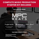 AKAI Professional MPK Mini MK3 - 25 Key USB MIDI Keyboard Controller With 8 Backlit Drum Pads, 8 Knobs and Music Production Software Included (White)