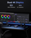 KAMRUI Essenx E1 Mini PC, 8 GB DDR4 RAM 256 GB M.2 SSD, Mini computadora Twin Lake N150 (Beat N100/N95, hasta 3.6 GHz), computadora de escritorio dual 4K, Ethernet, WiFi, Bluetooth para negocios