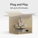 Bambu Lab A1 Mini Combo A1 Mini Impresora 3D A1 y AMS Lite, compatible con impresión 3D multicolor, alta velocidad y precisión, calibración totalmente automática y compensación de caudal activo, ≤48 dB Impresoras 3D Silenciosas FDM