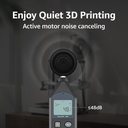 Bambu Lab A1 Mini Combo A1 Mini Impresora 3D A1 y AMS Lite, compatible con impresión 3D multicolor, alta velocidad y precisión, calibración totalmente automática y compensación de caudal activo, ≤48 dB Impresoras 3D Silenciosas FDM