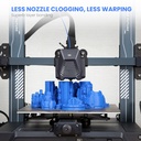 ELEGOO Filamento PLA 1.75mm Paquete 4KG, filamento para impresora 3D a granel con precisión dimensional +/- 0.02mm, paquete de 4 carretes de 1 kg en cartón (2.2 lbs) Compatible con la mayoría de