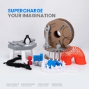 ELEGOO Filamento PLA 1.75mm Paquete 4KG, filamento para impresora 3D a granel con precisión dimensional +/- 0.02mm, paquete de 4 carretes de 1 kg en cartón (2.2 lbs) Compatible con la mayoría de