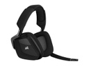 Corsair VOID RGB ELITE Wireless USB Type-A Connector Circumaural Premium Gaming Headset with 7.1 Surround Sound, Carbon