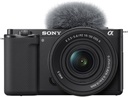 Sony ZV-E10 - Kit de cámara sin espejo con lente de zoom de potencia de 16-50mm II (negro) | Sensor APS-C | Herramienta compacta para creadores + tarjeta de 64GB + bolsa + lector de tarjeta + cable