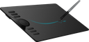 Huion HS610 Graphics Drawing Tablet with Touch Ring and 28 Express Keys, Battery-Free Stylus, 8192 Pressure Sensitivity