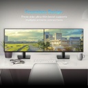 KTC Monitor de computadora Full HD 1080P de 24 pulgadas, para juegos de 100 Hz